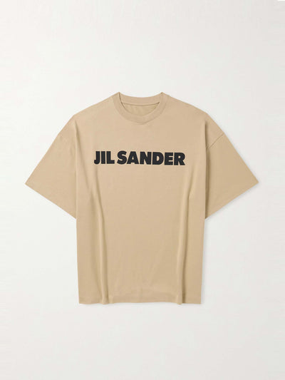 Jil Sander Logo-print cotton-jersey t-shirt at Collagerie