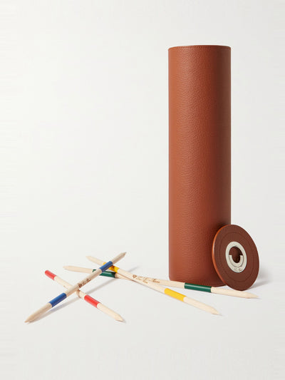 Loro Piana My shanghai full-grain leather game set at Collagerie