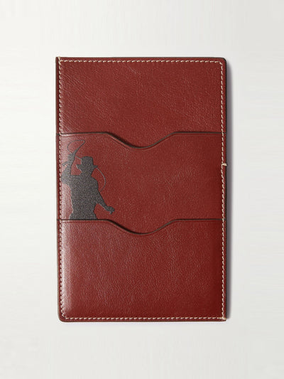 Métier Elvis printed leather travel wallet at Collagerie