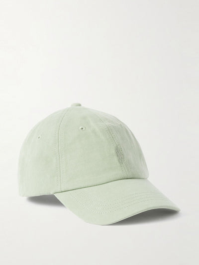 Polo Ralph Lauren Logo-embroidered cotton-twill baseball cap at Collagerie