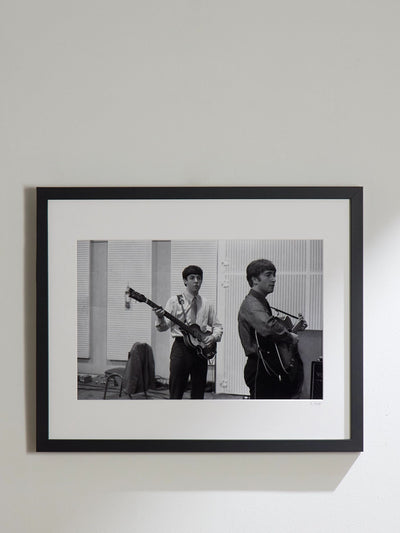 Sonic Editions Framed 1963 The Beatles Recording print at Collagerie