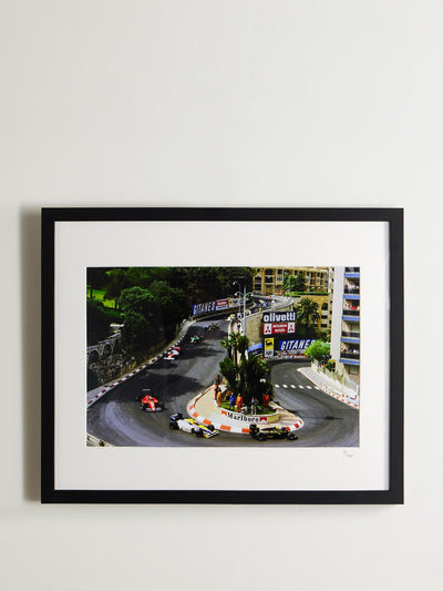 Sonic Editions Framed 1984 Monaco GP Print at Collagerie