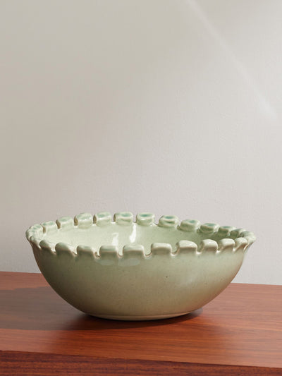 The Conran Shop X Prêt-à-Pot Malibu small ceramic serving bowl at Collagerie
