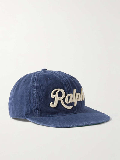 Polo Ralph Lauren Logo-appliquéd cotton-twill baseball cap at Collagerie