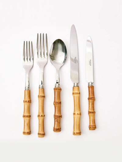 Mrs. Alice Bamboo cutlery (set of 5) at Collagerie