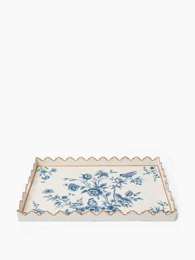 Mrs. Alice Floral tole tray at Collagerie