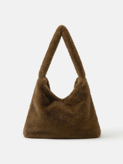 Accessorize Faux fur shoulder bag at Collagerie