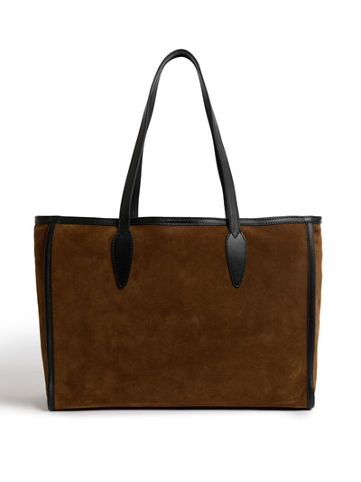 Autograph Suede tote bag at Collagerie