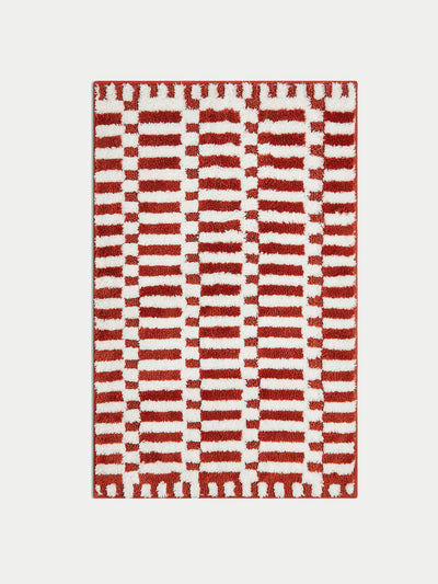 Marks & Spencer Cotton blend geometric quick dry bath mat at Collagerie