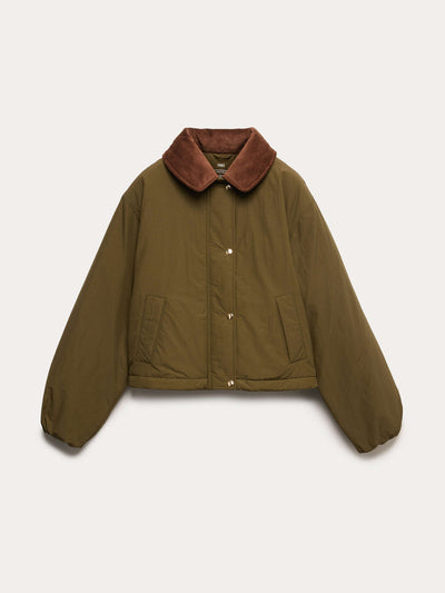 Marks & Spencer Cotton blend thermowarmth puffer jacket at Collagerie