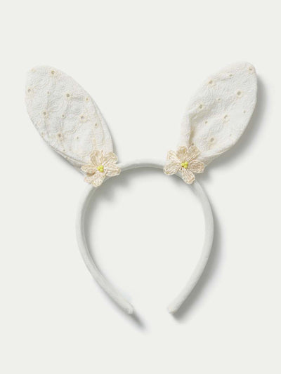 Marks & Spencer Easter broderie bunny ears at Collagerie
