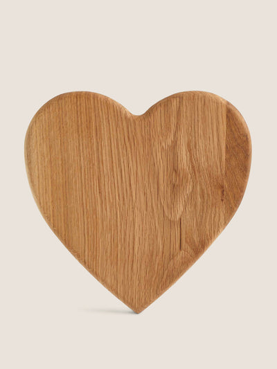 Marks & Spencer Heart wooden chopping board at Collagerie