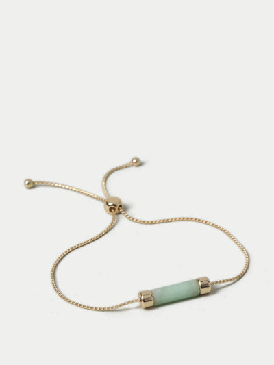 Marks & Spencer Jade stretch bracelet at Collagerie