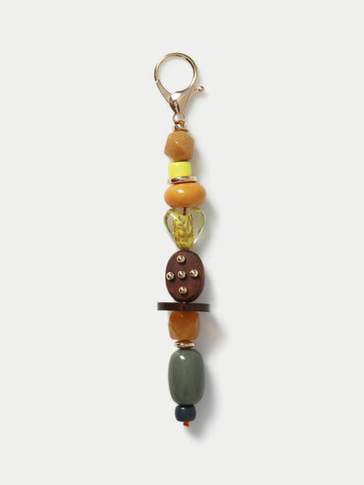 Marks & Spencer Multi bead bag charm keyring at Collagerie