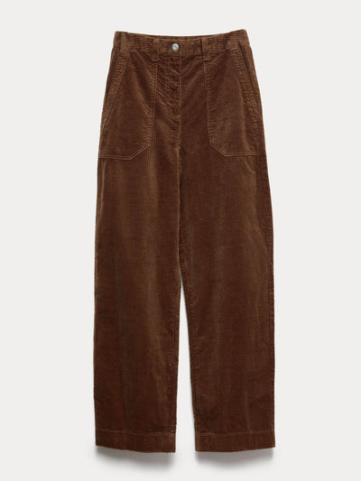 Per Una Pure cotton cord wide leg trousers at Collagerie