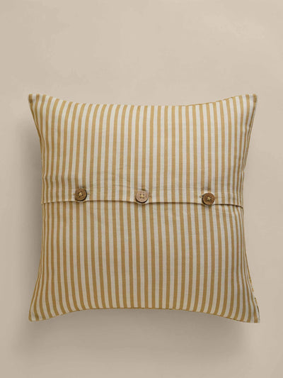 Marks & Spencer Pure cotton floral kantha stitch cushion at Collagerie