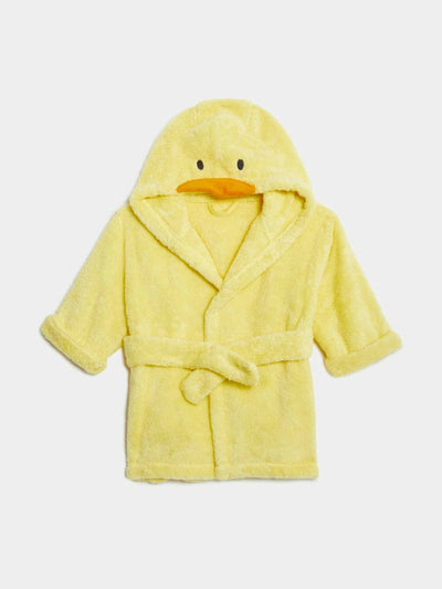 Marks & Spencer Pure cotton towelling hooded robe at Collagerie