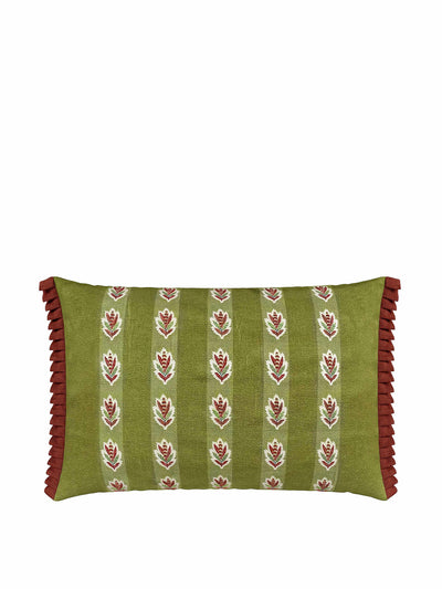 Sanderson Pure cotton aril's garden print cushion at Collagerie