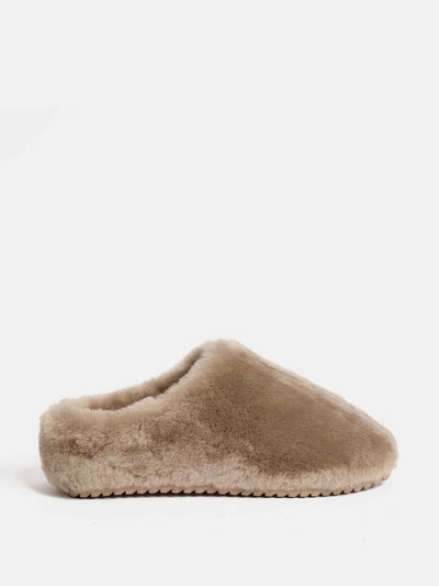 Marks & Spencer Shearling mule slippers at Collagerie