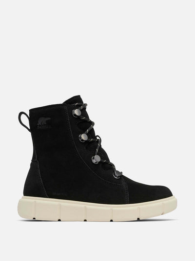 Sorel Explorer III Joan suede lace up boots at Collagerie