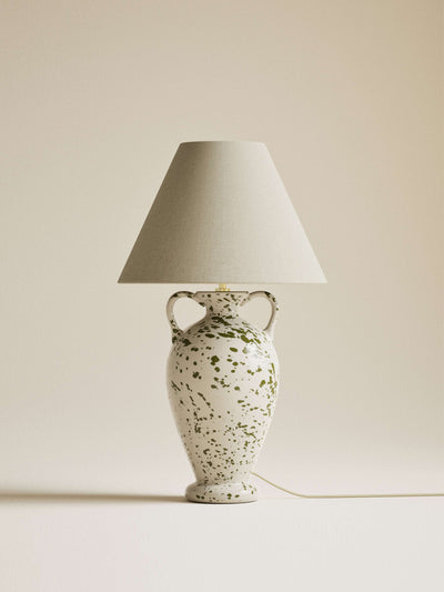 Marks & Spencer Splatter effect urn table lamp at Collagerie