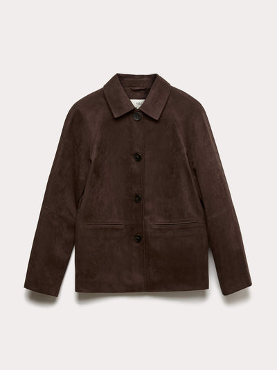 Marks & Spencer Suedette lightweight jacket at Collagerie