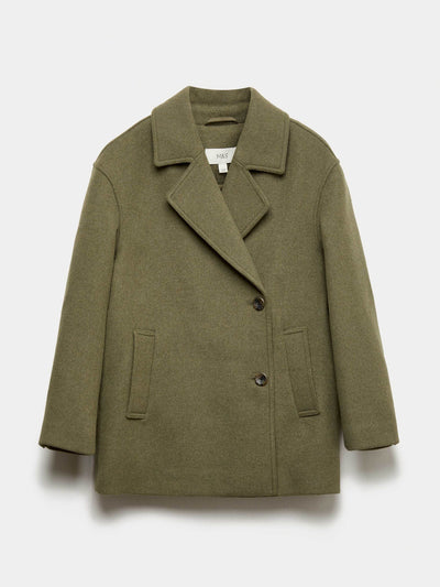 Marks & Spencer Wool blend double breasted coat at Collagerie