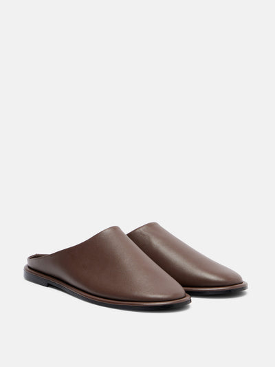 A.Emery Spencer leather mules at Collagerie