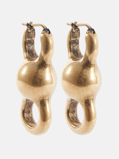 Acne Studios Agoflus drop earrings at Collagerie
