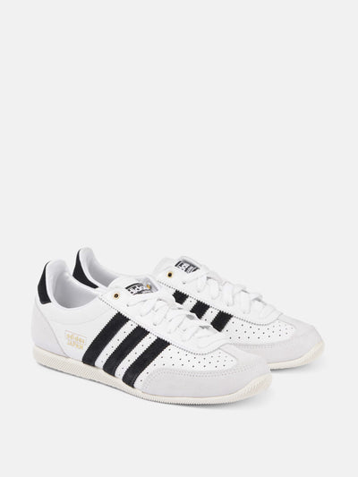 Adidas Japan suede-trimmed leather sneakers at Collagerie