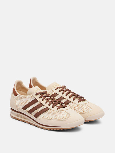 Adidas SL 72 OG suede-trimmed sneakers at Collagerie