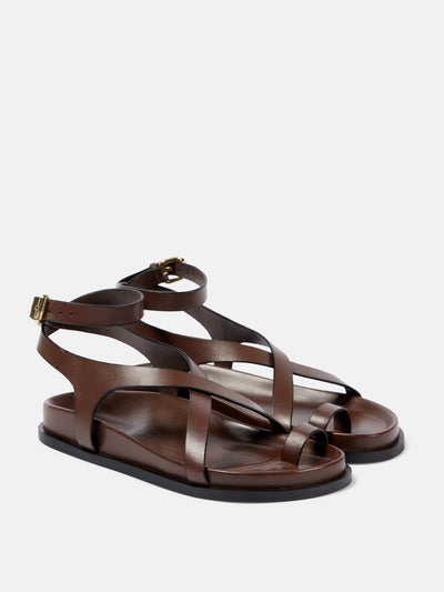 A.Emery Jalen Slim leather sandals at Collagerie