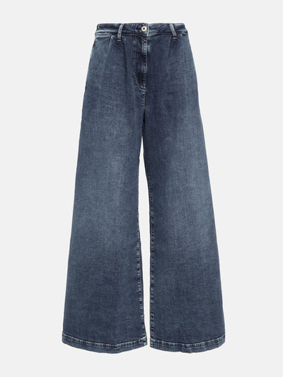 AG Jeans Stella high-rise wide-leg jeans at Collagerie