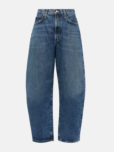 Agolde Balloon high-rise barrel-leg jeans at Collagerie