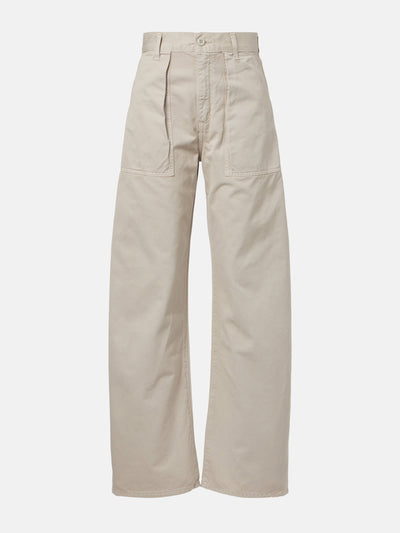 Agolde Sefton high-rise barrel-leg pants at Collagerie