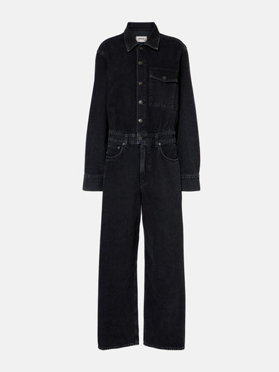 Agolde Tane denim jumpsuit at Collagerie