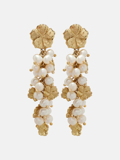 Alémais Team Spirit gold-plated earrings at Collagerie