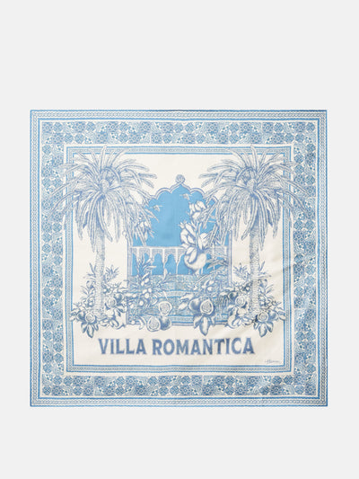 Alémais Villa Romantica silk scarf at Collagerie