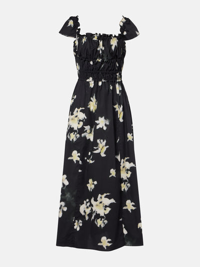 Altuzarra Floral cotton-blend midi dress at Collagerie