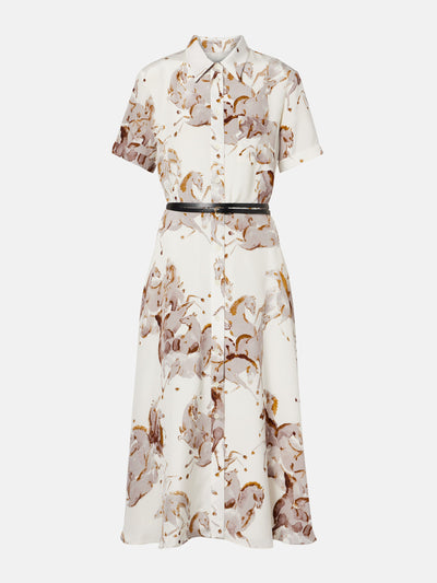 Altuzarra Kiera printed silk shirt dress at Collagerie