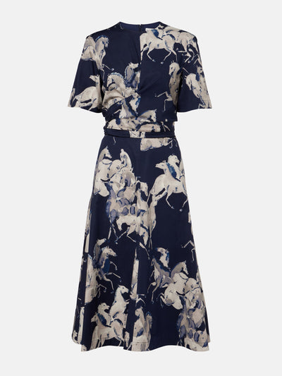 Altuzarra Kirsty printed cotton-blend wrap dress at Collagerie