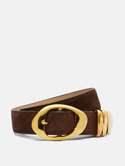 Amanu Grumeti suede belt at Collagerie