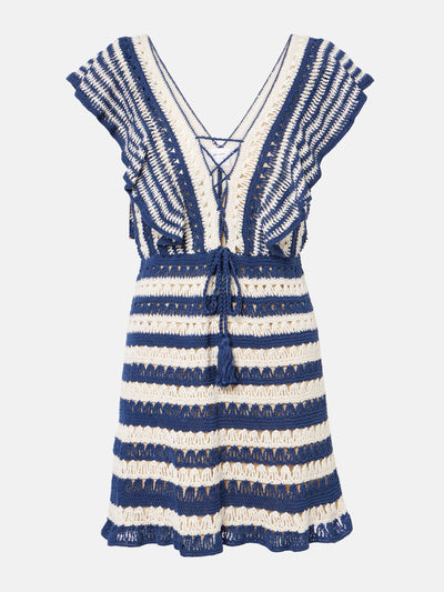 Anna Kosturova Farrah crochet cotton minidress at Collagerie