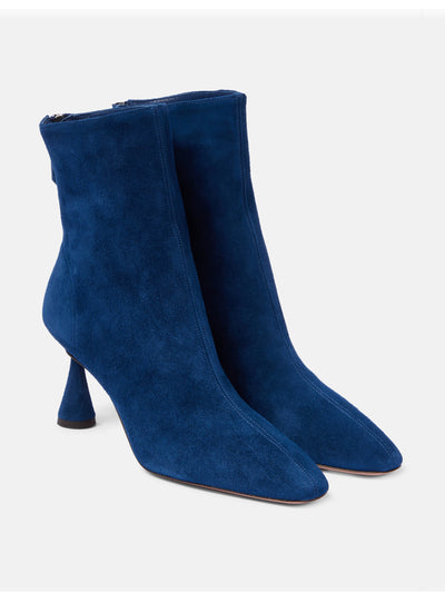 Aquazzura Amore 75 suede ankle boots at Collagerie