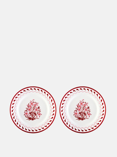 Aquazzura Casa Jaipur dinner plates (set of 2) at Collagerie