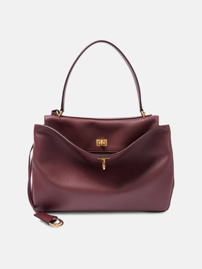 Balenciaga Rodeo Medium leather tote bag at Collagerie