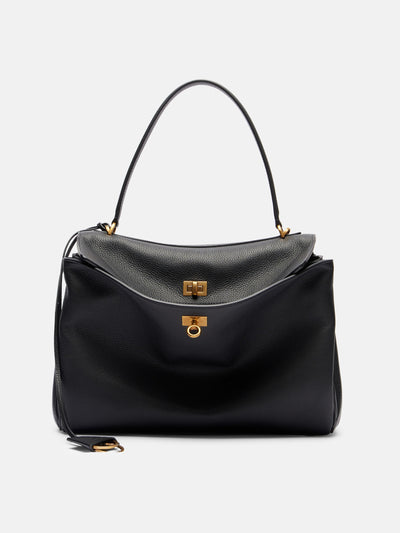 Balenciaga Rodeo Medium leather tote bag at Collagerie