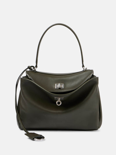 Balenciaga Rodeo Small leather tote bag at Collagerie