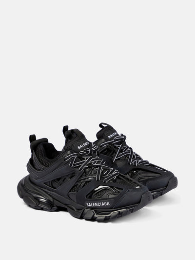 Balenciaga Black track sneakers at Collagerie