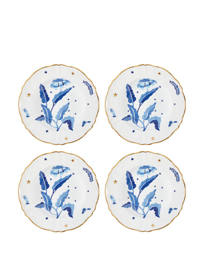 Bitossi Marino porcelain soup plates (set of 4) at Collagerie